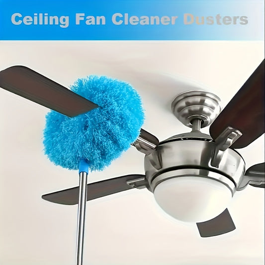 Cobweb Cleaning and Versatile Microfiber Duster with Extendable Pole