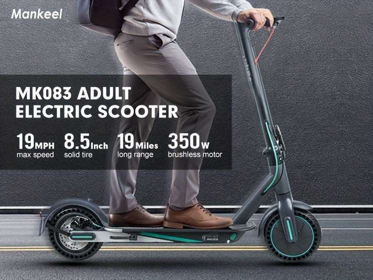 Electric Scooter for Adults - Up to 19 MPH & 19 Miles, 350W Foldable