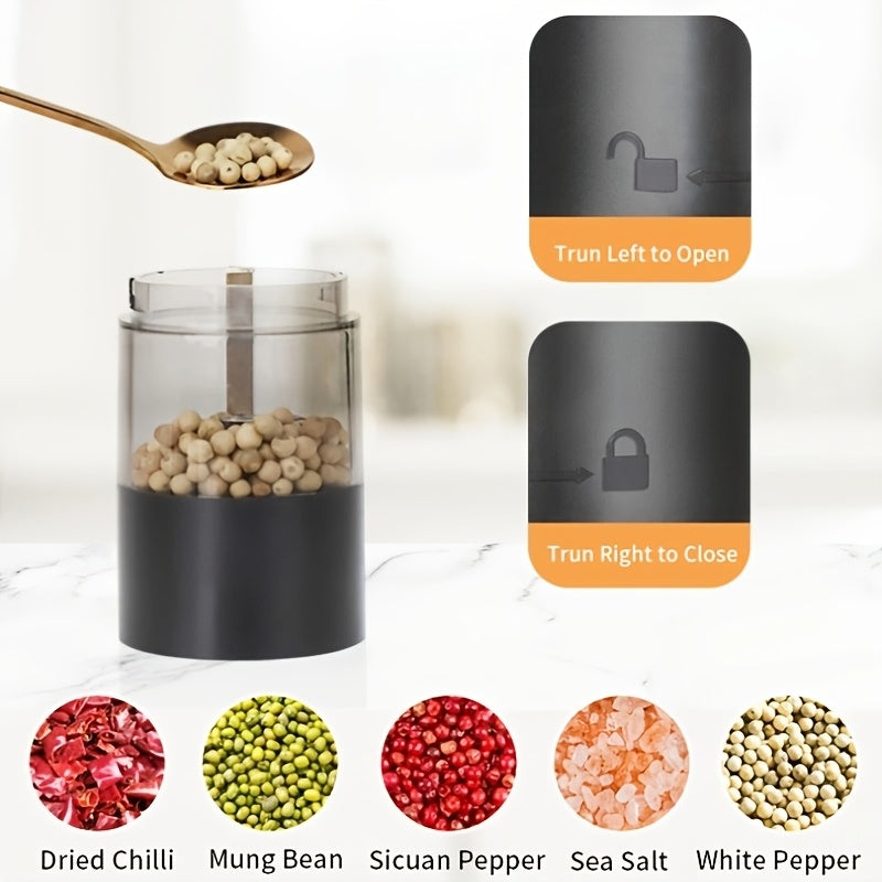 Salt & Pepper Grinder Set 2pcs Electric -  Perfect for Home Kitchen