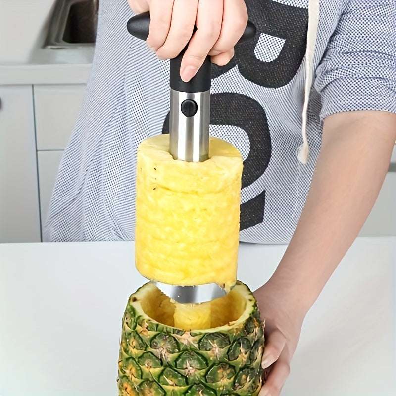 1pc Pineapple Corer and Slicer - Kitchen Tool for Effortless Core Removal and Slicing