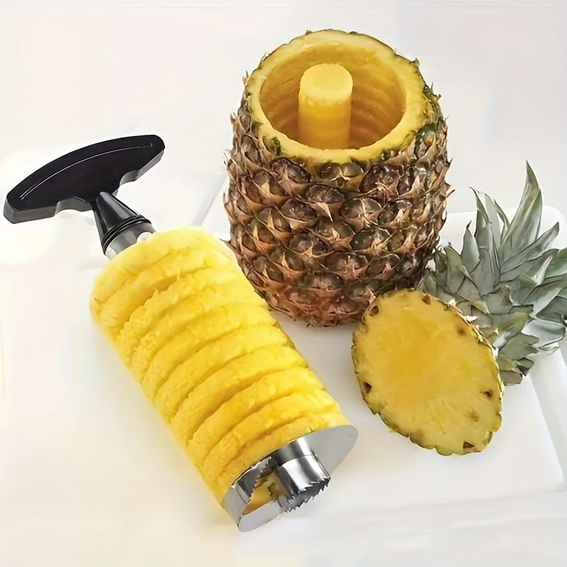 1pc Pineapple Corer and Slicer - Kitchen Tool for Effortless Core Removal and Slicing