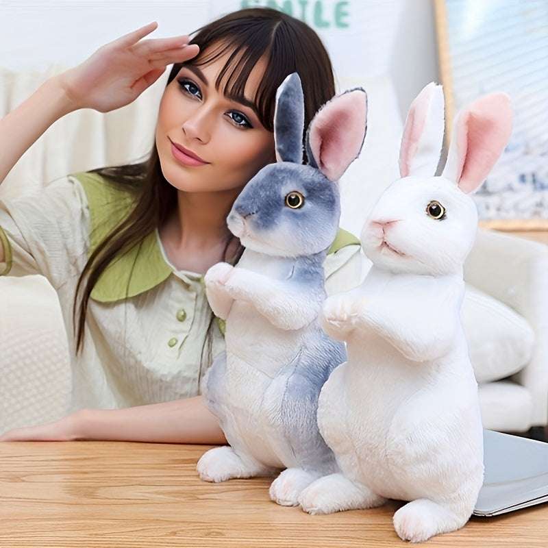 2-Pack  Easter Decoration - Upright Rabbit Plushies,