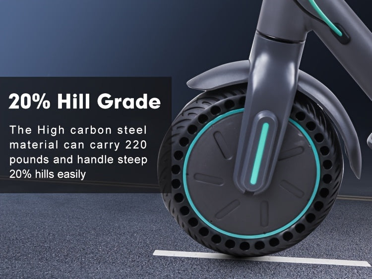 Electric Scooter for Adults - Up to 19 MPH & 19 Miles, 350W Foldable