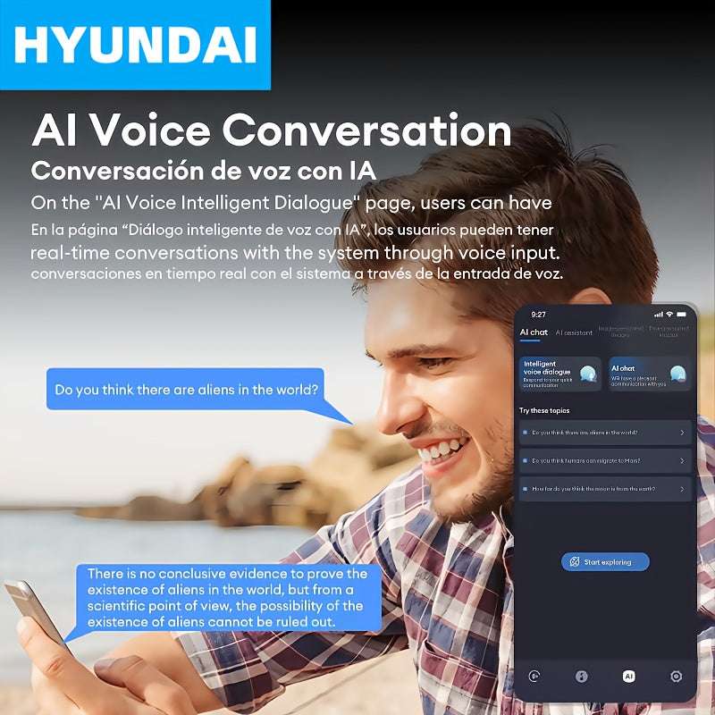 New Multi-Language Real-Time Translation - HY-Y16 AI Smart Translation Headphones Earphones 2025  Perfect for Business Professionals and Travelers Ideal for Meetings and Language Learning