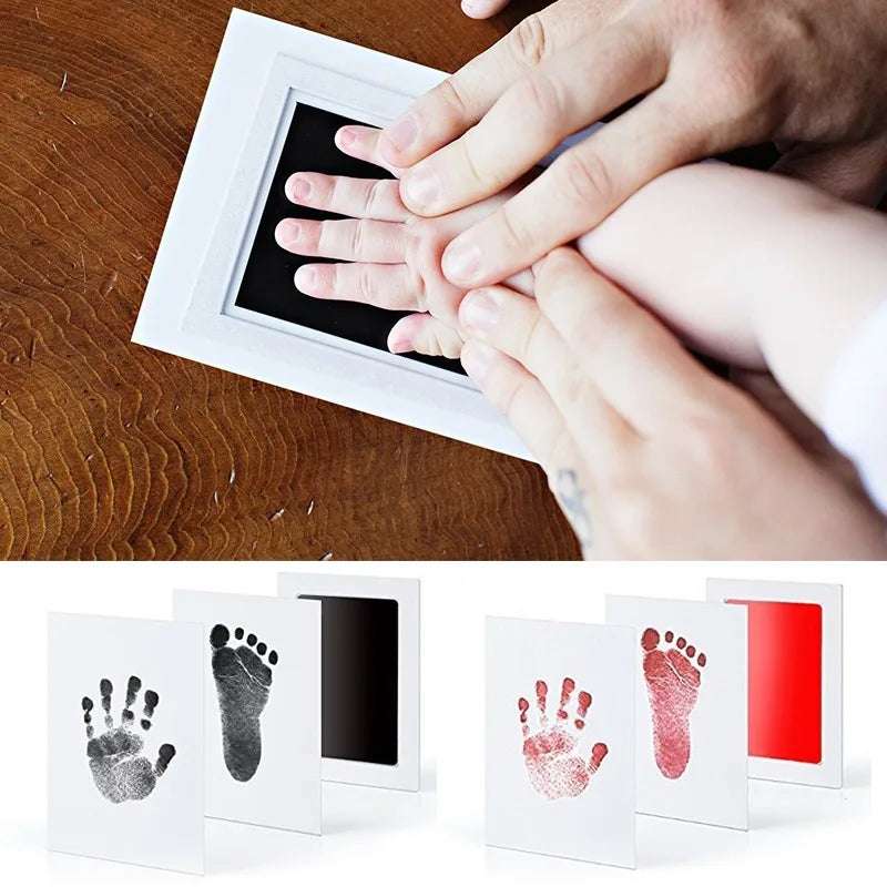 Newborn Baby Hand And Footprint - (suitable 0-6 month)  Safe Clean -Baby Shower Gift