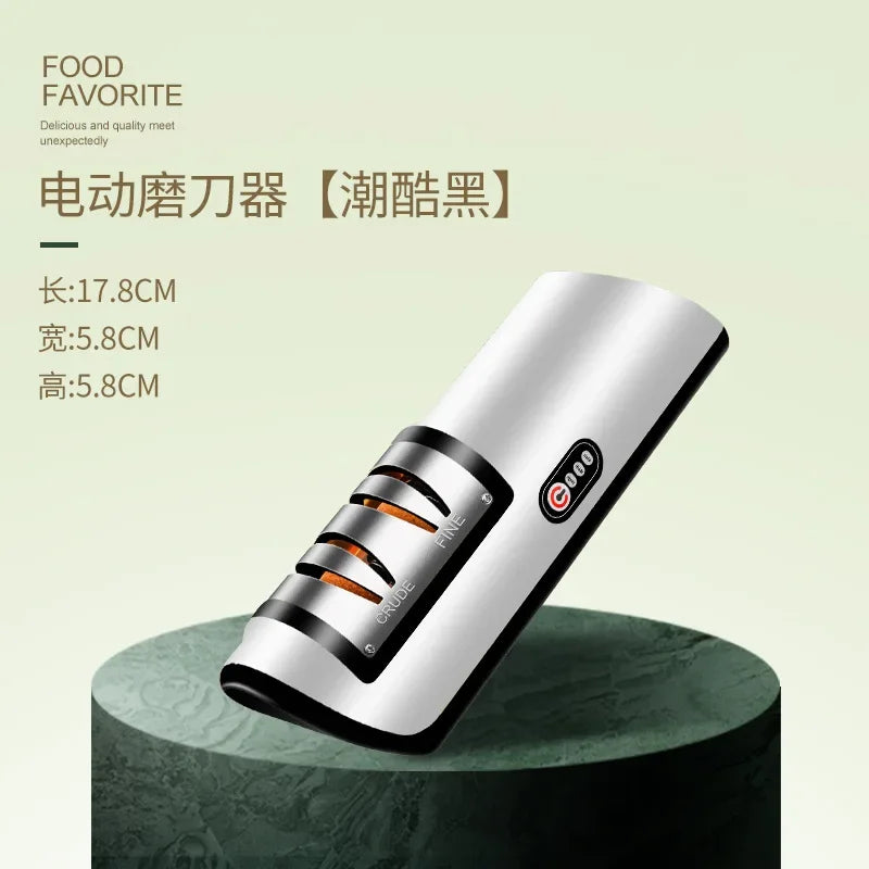 Electric Rechargeable Knife Sharpener