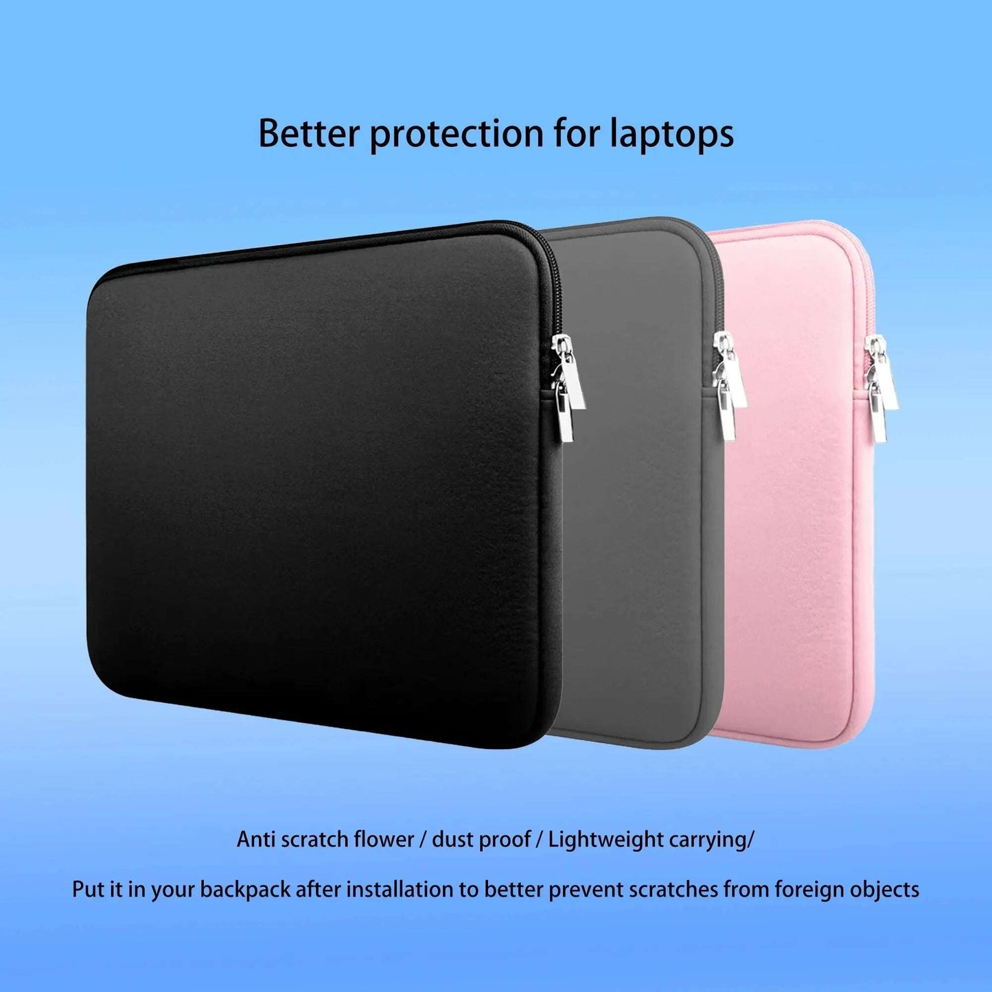 Notebook Protection Bag - Inner Liner 11 Inch 12 Inch 13 Inch 14 Inch 15 Inch 17 Inch - Laptop