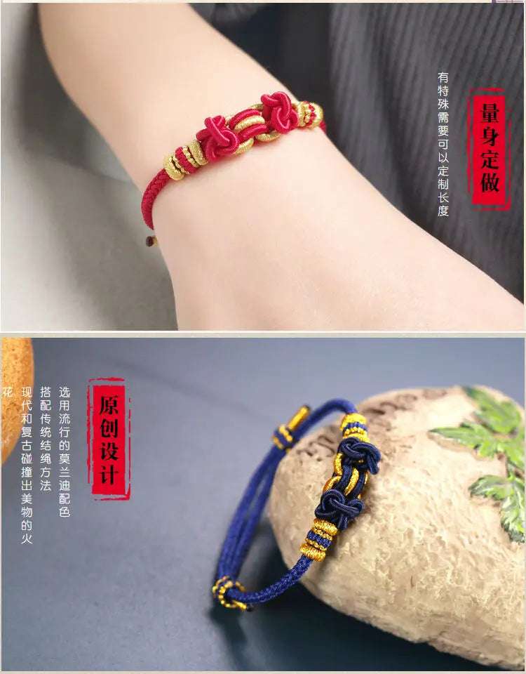 Bracelet Handmade Lucky -  Festival Chinese New Year of The Snake - Gift