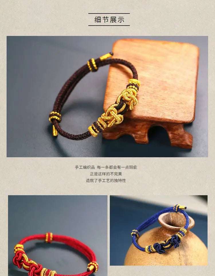 Bracelet Handmade Lucky -  Festival Chinese New Year of The Snake - Gift