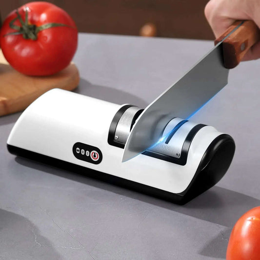 Electric Rechargeable Knife Sharpener - Household Whetstone Kitchen