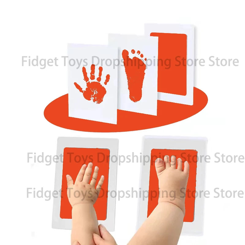 Newborn Baby Hand And Footprint - (suitable 0-6 month)  Safe Clean -Baby Shower Gift