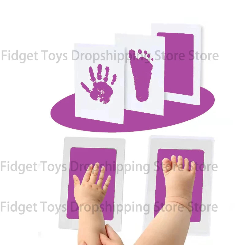 Newborn Baby Hand And Footprint - (suitable 0-6 month)  Safe Clean -Baby Shower Gift