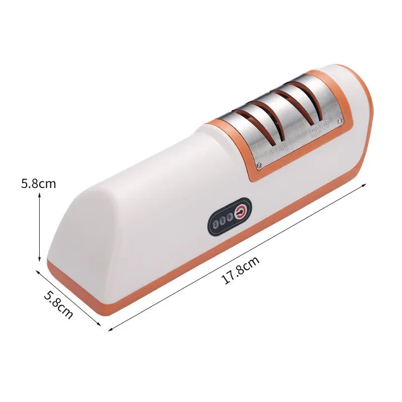 Electric Rechargeable Knife Sharpener