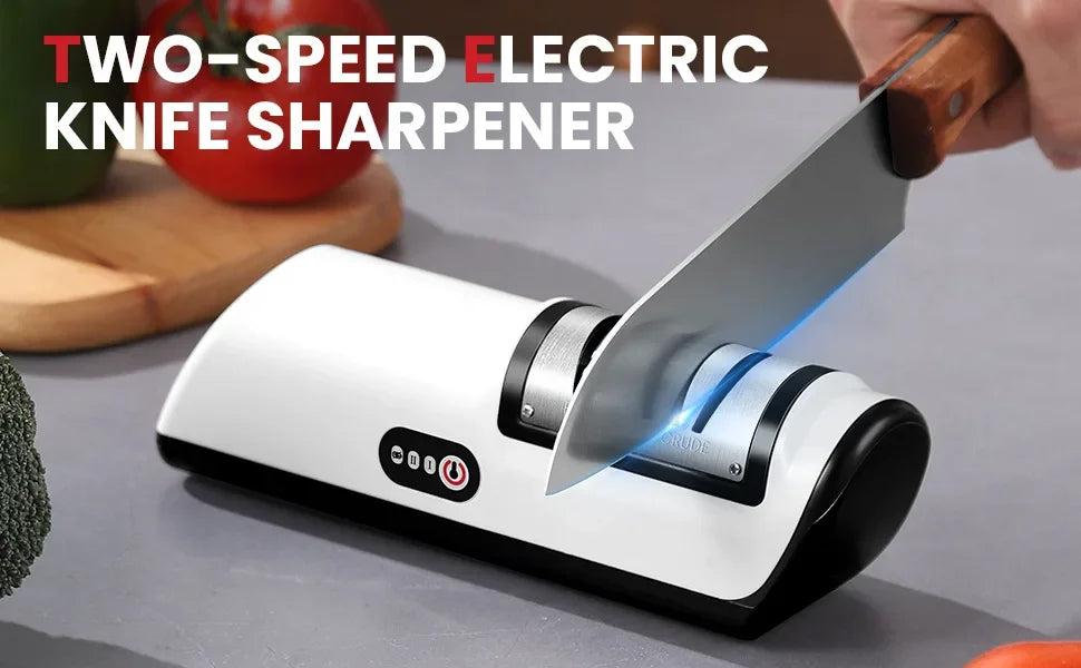 Electric Rechargeable Knife Sharpener