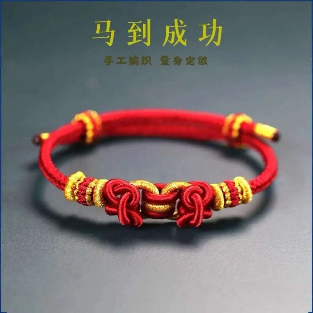 Bracelet Handmade Lucky -  Festival Chinese New Year of The Snake - Gift