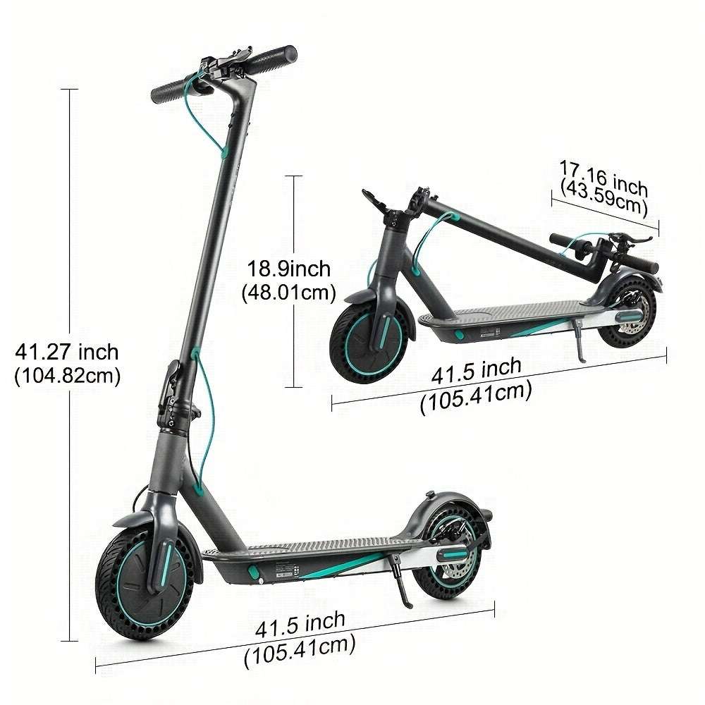 Electric Scooter for Adults - Up to 19 MPH & 19 Miles, 350W Foldable