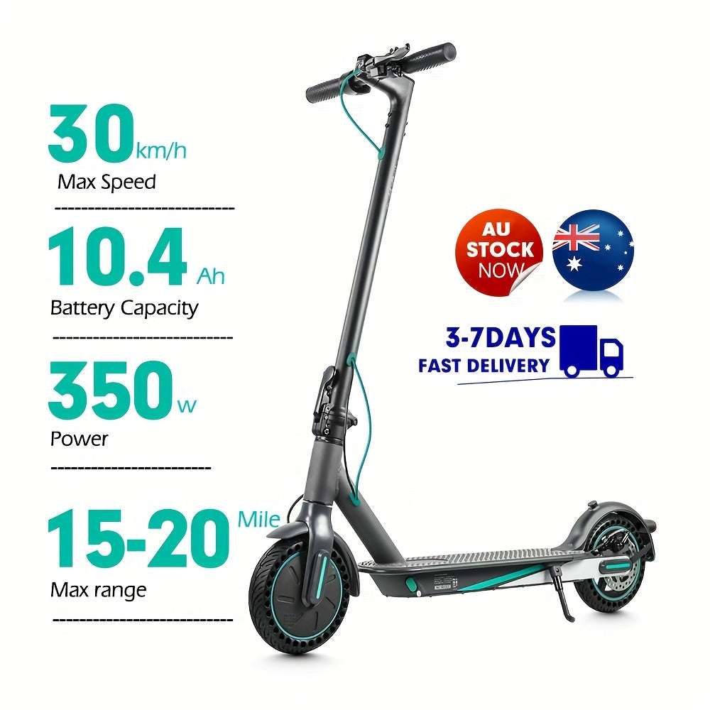 Electric Scooter for Adults - Up to 19 MPH & 19 Miles, 350W Foldable