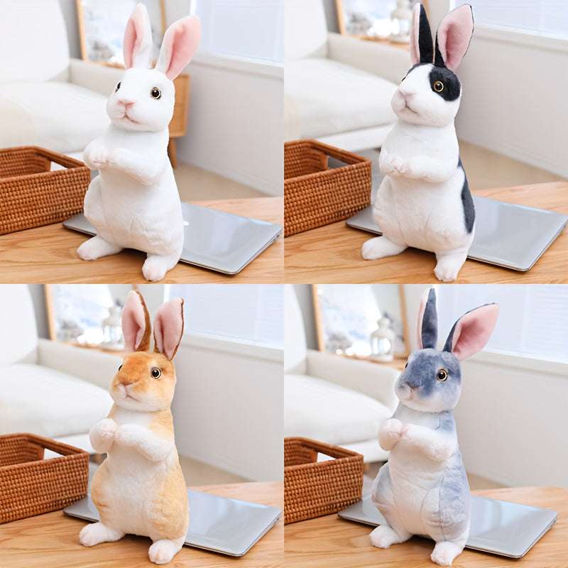 2-Pack  Easter Decoration - Upright Rabbit Plushies,