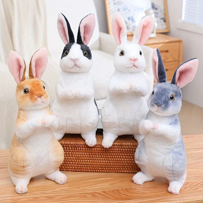 2-Pack  Easter Decoration - Upright Rabbit Plushies,